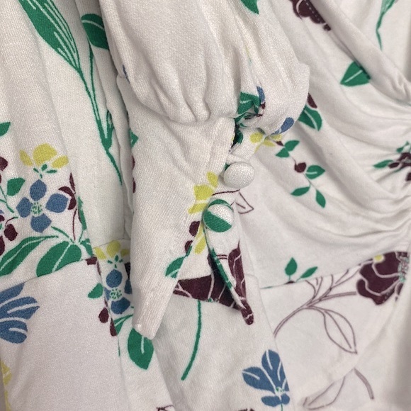 Free People wrap style long sleeve top size small - Picture 4 of 4